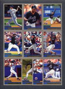 2000 Topps Baseball New York Mets TEAM SET (22) MINT  