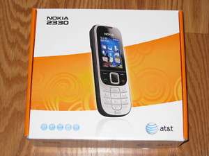 Refurbished** Nokia 2330 GSM Cell Camera AT&T Prepaid 607375055996 