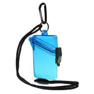  Witz See It Safe Small Blue Waterproof ID Badge Holder 