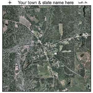   Aerial Photography Map of Woodland, Georgia 2010 GA 