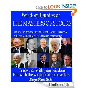 WISDOM QUOTES OF THE MASTERS OF STOCKS  Unlock the deep secrets of 