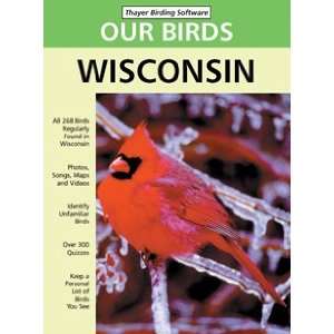  Thayer Birds Of Wisconsin CD Rom Contains 268 Species 