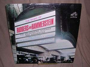   and Hammerstein The Melachrino Strings and Orchestra LSP 2513  