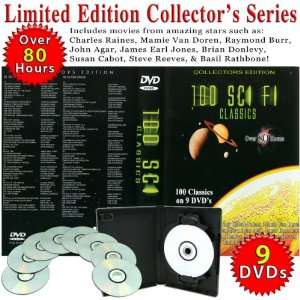  100 SCI FI CLASSIC MOVIES   9 DVD Collection Everything 