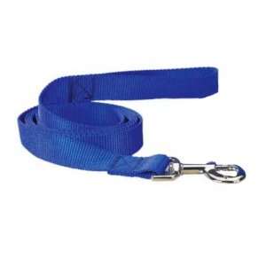   Dog Lead with Nickel Plated Swivel Snaps, 4 Feet, Blue