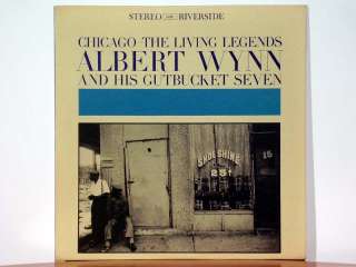 ALBERT WYNN & His Gutbucket Seven   Riverside RLP 9426 mint  