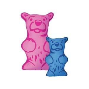  Microbead Pillow   Gummy Bear Double Sided Pink Blue