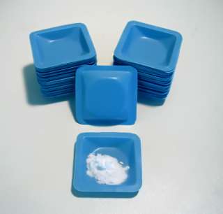 BLUE WEIGH BOATS SMALL 1.8 X 1.8 (COUNT 100) BOAT DISH  