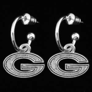    NCAA Georgia Bulldogs Wire Logo Earrings