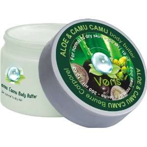 Veris Dead Sea Cosmetics, Aloe and Camu Camu Body Butter for Normal To 