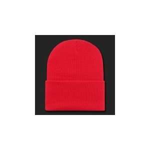  Cuff winter beanies (RED) 