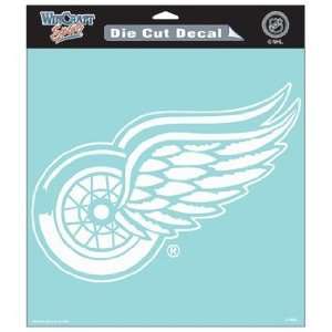  NHL Detroit Red Wings 8 X 8 Die Cut Decal Sports 