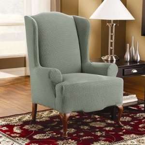  Stretch Spencer Wing Chair Slipcover (T Cushion)
