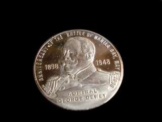 SPAN AM ~ DEWEY 50TH ANNIV MEDAL  