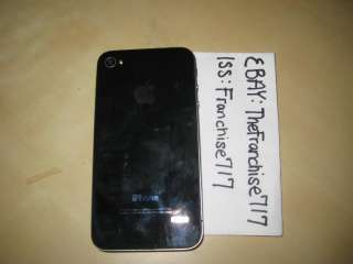 iPhone 4 VERIZON BAD ESN BLACK 16 GB 16GB  