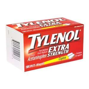 Tylenol Acetaminophen, Extra Strength, 500 mg, 150 Caplets
