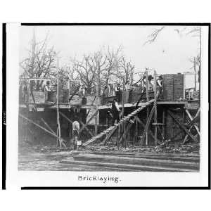  Bricklaying at Claflin University,Orangeburg,S.C.