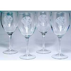 German Shorthaired Pointer Wine Glasses 