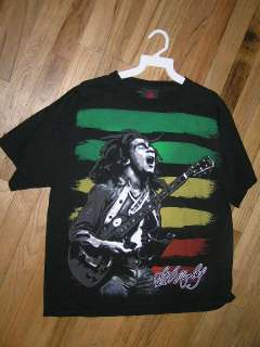 BOB MARLEY Zion Reggae T Shirt Large    
