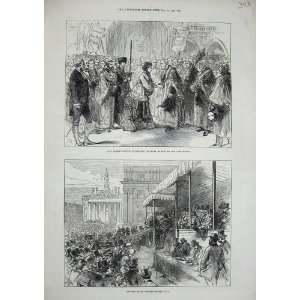 1871 Burdett Coutts Lord Mayor Queen Victoria Street 