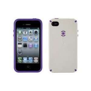   Case White/Purple for Iphone 4 (For AT&T) Cell Phones & Accessories