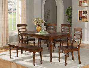 PC RECTANGULAR DINING ROOM SET TABLE AND 4 CHAIRS  