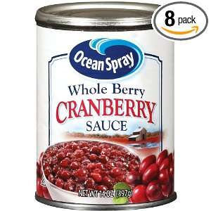 Ocean Spray Cranberry Sauce Ocean Spray Whole Berry Cranberry Sauce 
