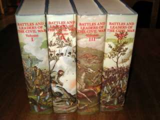 Battles and Leaders of the CIVIL WAR Complete 4 Volumes Set  