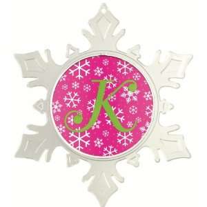   Snowflake Ornament   5 5/8in  Acrylic Embroidery Blank