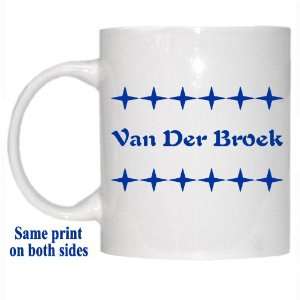    Personalized Name Gift   Van Der Broek Mug 