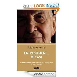 En resumen, o casí (Spanish Edition) Hessel Stéphane, Nuria Petit 