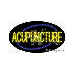  Acupuncture LED Business Sign 15 Tall x 27 Wide x 1 