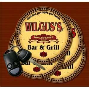  WILGUS Family Name Bar & Grill Coasters
