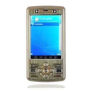  HB758 Quad Band Dual sliding TV Function Cell Phone gold 