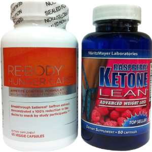 ReBody Hunger Caps with Satiereal Saffron 60 Capsules & Raspberry 