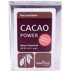 Navitas Naturals   Cacao Power Raw Butter Certified Organic   16 oz 