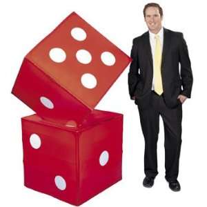  3D Dice Set   Party Decorations & Stand Ups Health 