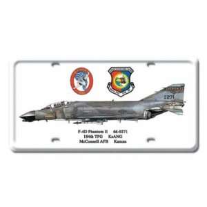  F 4D Phantom II Aviation License Plate
