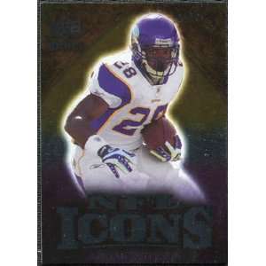   Icons NFL Icons Silver #ICAP Adrian Peterson /450 Sports Collectibles