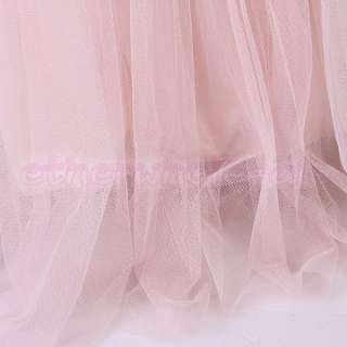   Fairy Princess Gauze Tulle Petticoat Long Skirt 4 colors #3207  
