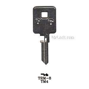  Key blank, for Trimark 1604/TM4