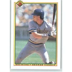  1990 Bowman #392 George Canale   Milwaukee Brewers (RC 