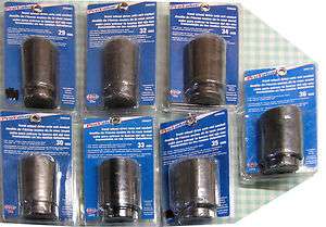   Front Wheel Drive Axle Nut Sockets Choose Your Size 29 36mm  