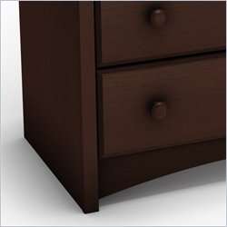 South Shore Furniture Angel Changing Table in Espresso Finish [342815]