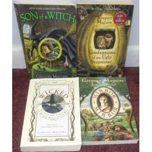  Set of 4 GREGORY MAGUIRE Books (Wicked / Son of a Witch 
