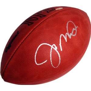  Joe Montana Autographed Football