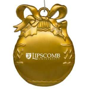  Lipscomb University   Pewter Christmas Tree Ornament 
