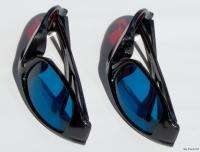 Pair Kids 3D Anaglyph Glasses Red Cyan/Blue Resin New  