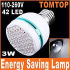 E27 42 LED Light Screw Head Bulb 3W Energy Saving Lamp White  