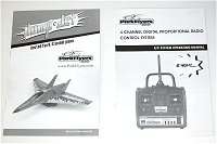 PARKFLYERS RC Jump Jet BLACK TAIL ~ RTF Airplane 70 MPH ~ Brushless 